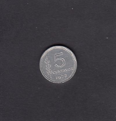 Beschrijving: 5 Centavos